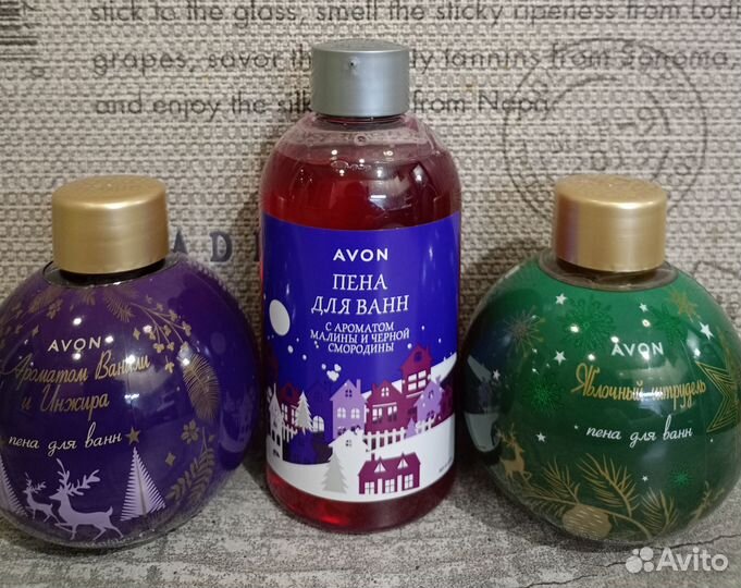 Пена для ванн avon