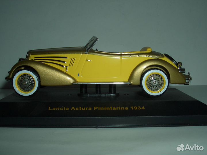 Lancia Astura Pininfarina 2- Tones Yellow (1934г)