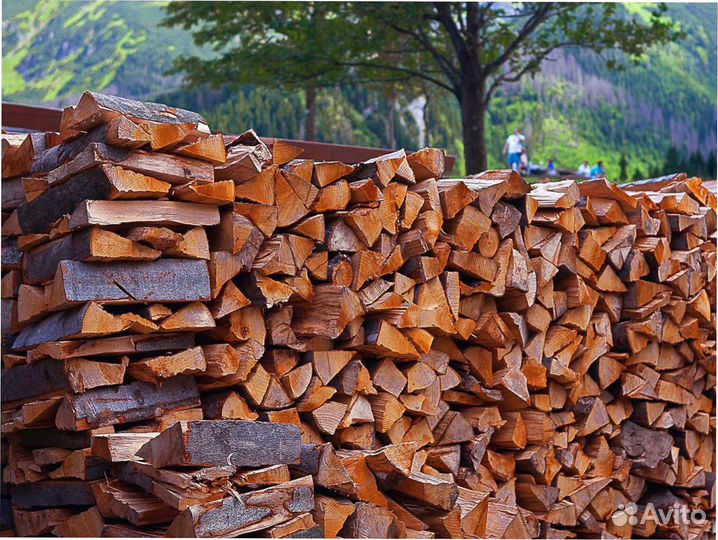 Дрова колотые