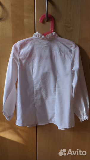 Блузка для девочки школьная