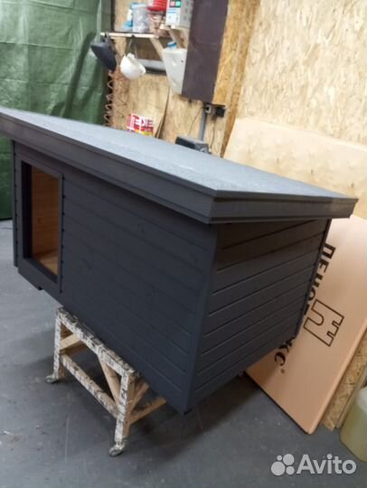 Будка для собаки утеплённая