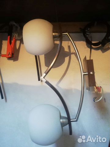 Люстры и светильники бу