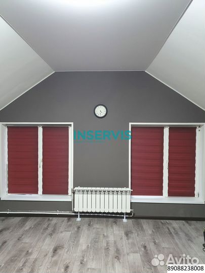 Римские шторы фото