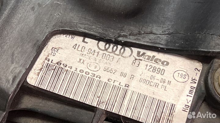 Фара левая Audi Q7