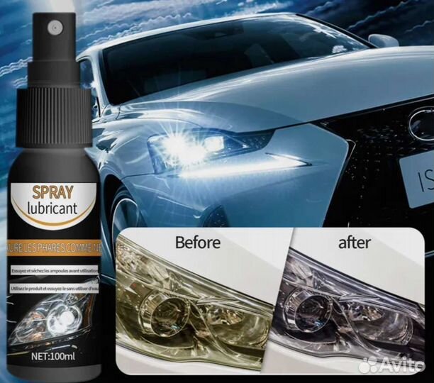 Жидкость для полировки фар