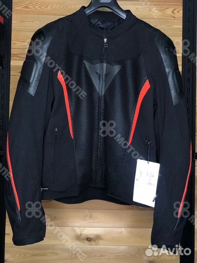 Dainese MIG Куртка из кожи/ткани (черный/красный)