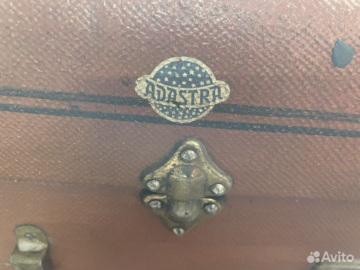 Чемодан каретный Adastra немецкий 1930-40 г