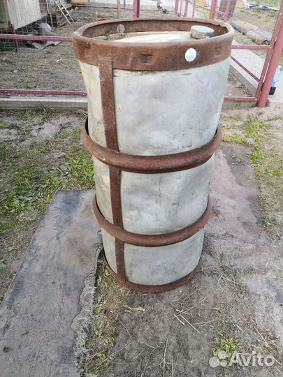 Бочка алюминиевая бу