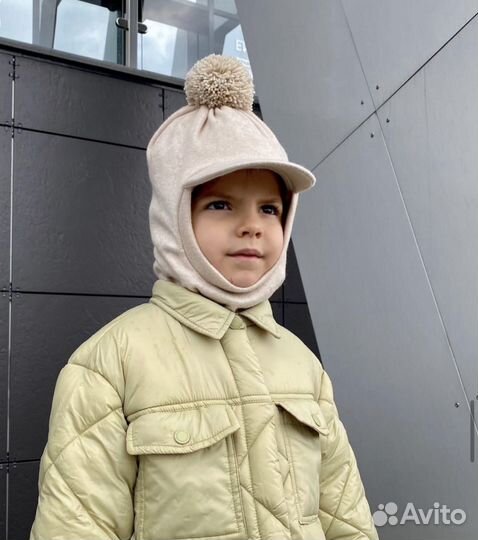 Шапка шлем uzelki зимняя