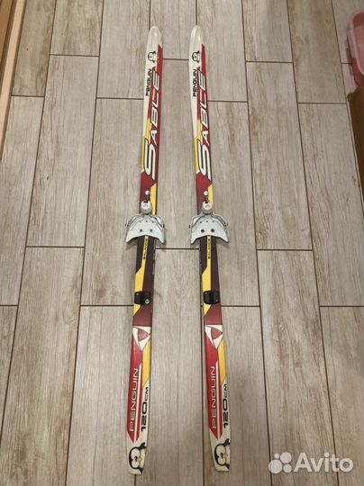 Беговые лыжи 120 см детские