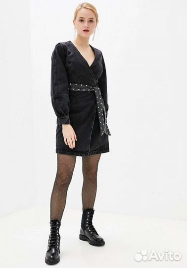 Джинсовое платье