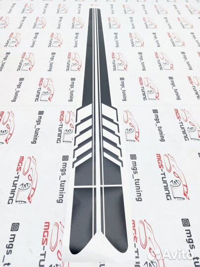 Наклейки AMG Edition на E-Class W212 черный мат