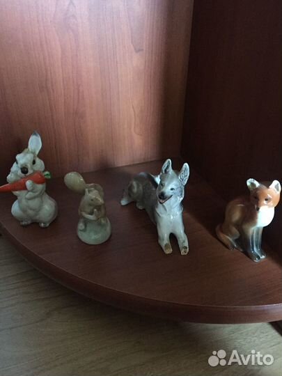 Лиса, заяц, собака, белка. Цена за штуку
