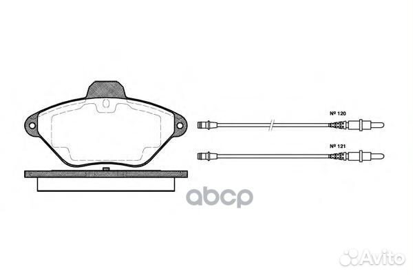 439 04 FO592581450 004B-sxfdb875 колодки ди