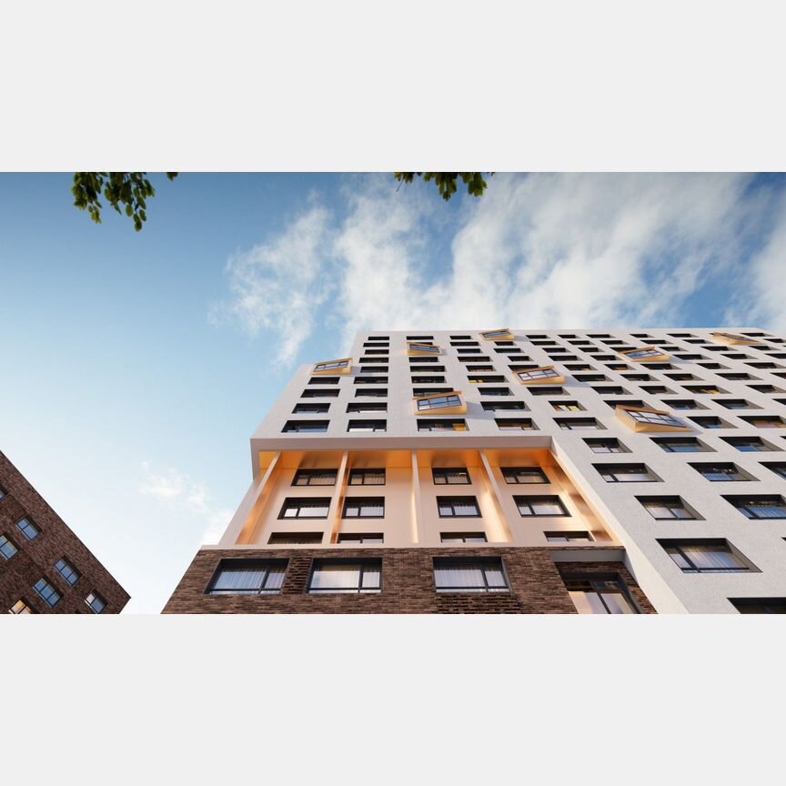 1-к. квартира, 34,4 м², 16/23 эт.