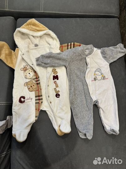 Пакет вещей на мальчика 68