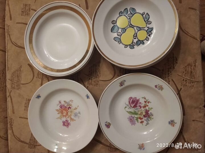 Глубокие суповые тарелки СССР