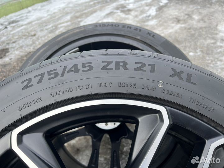 Колеса Mercedes GLE Coupe W167 GLS R21 оригинал