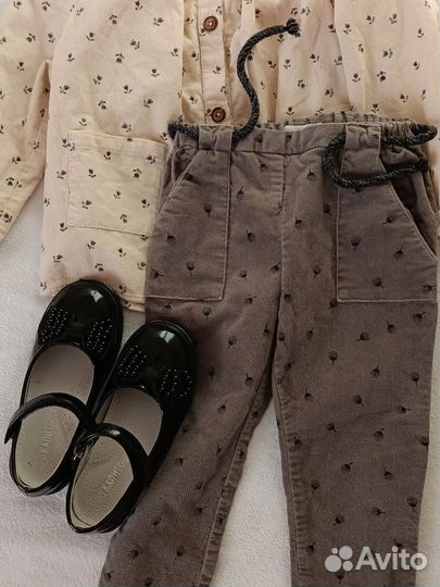 Одежда для девочки пакетом на 4-5 лет