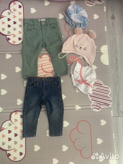 Одежда для девочки пакетом 74 80