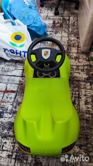 Детская машинка каталка porsche
