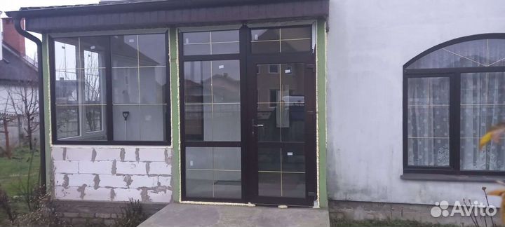 Окна на веранду