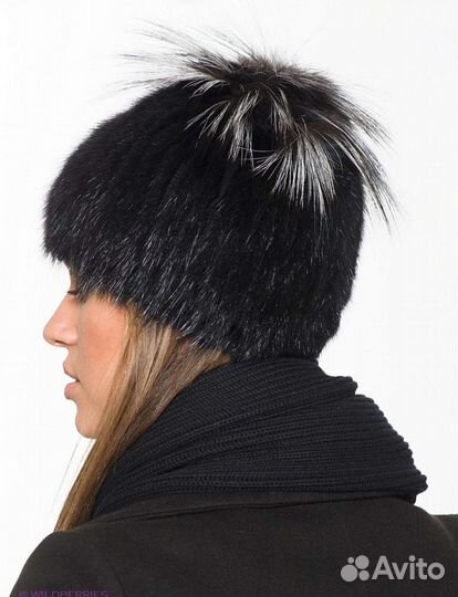 Шапка зимняя женская