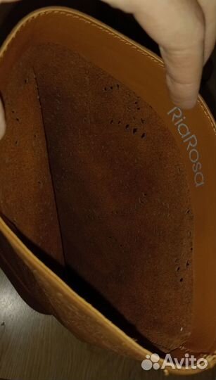 Ria Rosa, сапоги деми, нат нубук, размер 38-39