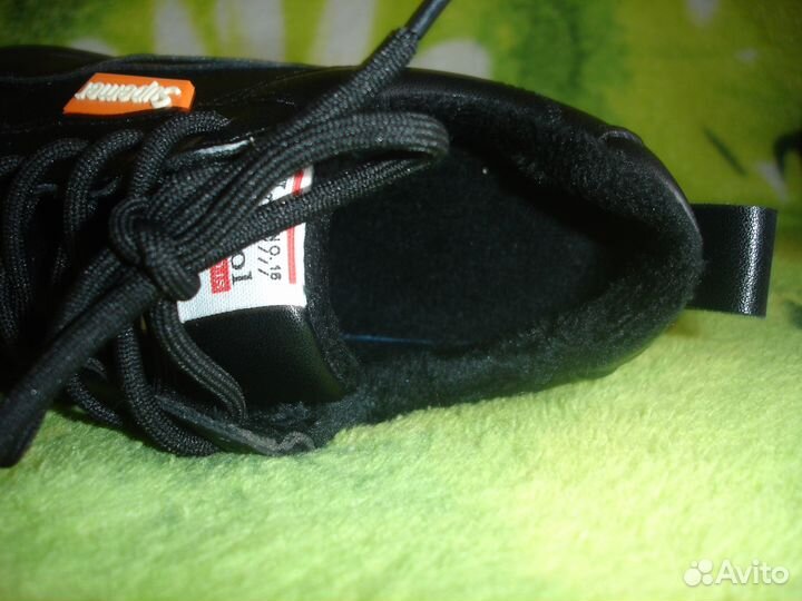 Кроссовки нат.кожа 33/34 размер