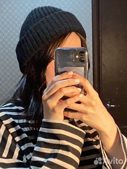 Шапка бини женская