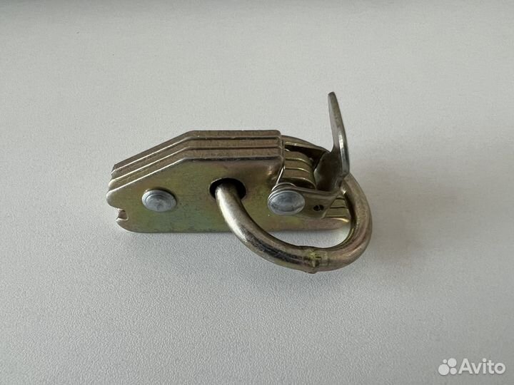 Кольцо для стальной такелажной рейки усиленное