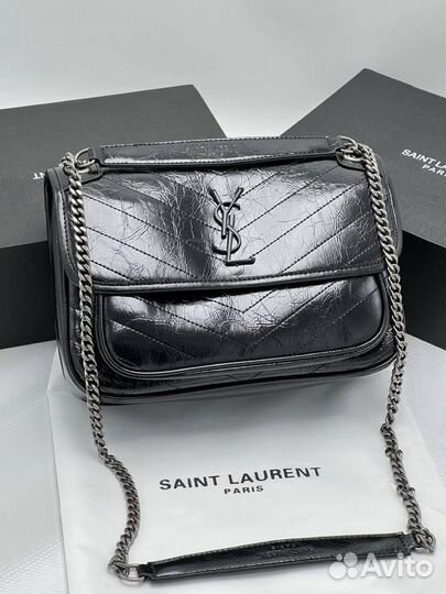 Сумка женская Saint Laurent Niki (Premium)