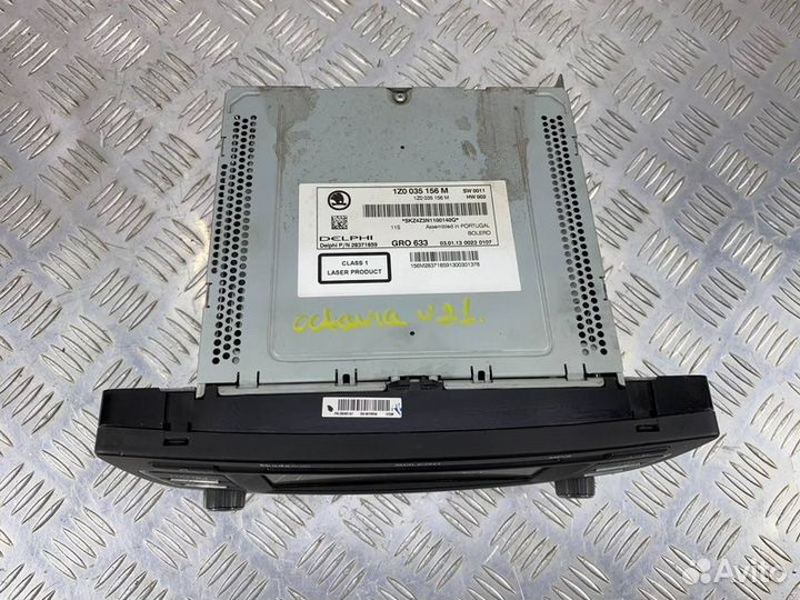 Магнитола Bolero Skoda Octavia A5 cdab 2013