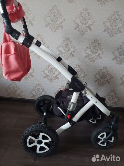 Коляска adamex 3 в 1 бу