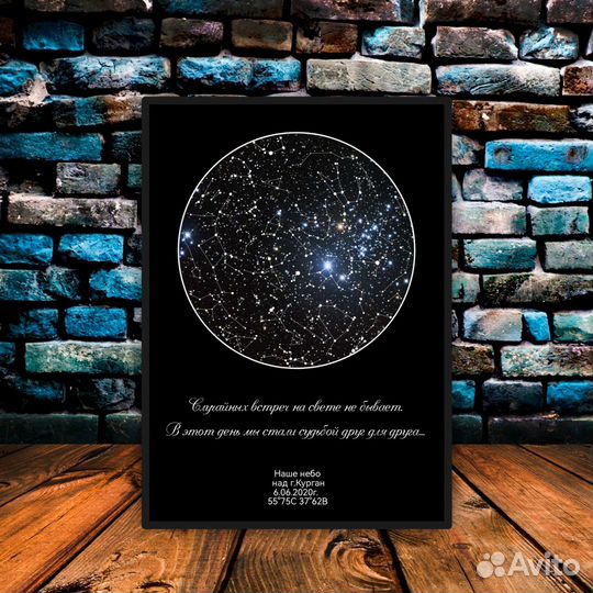 Карта звездного неба