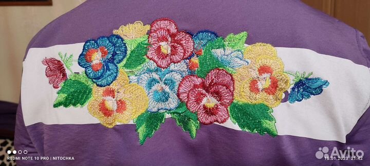 Машинная вышивка