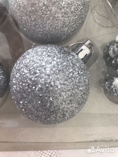 Новогодние шары набор