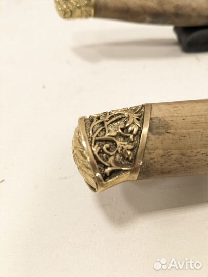 Нож с гардой в чехле. сталь 65 х 13. или х-12 мф