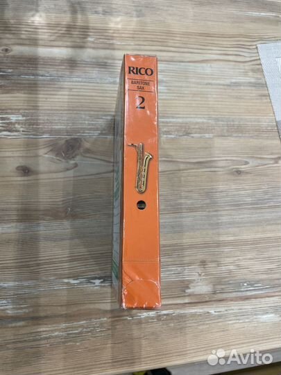 Трости для баритон саксофона размер 2, Rico