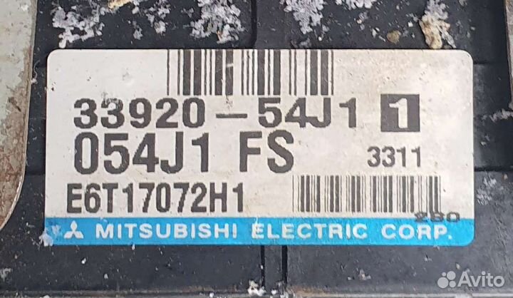 Блок эбу 33920-54J1 Suzuki Grand Vitara XL7 2003г