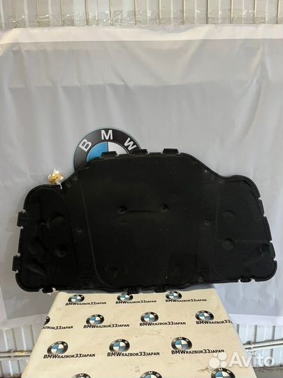 Шумоизоляция капота Bmw Е60 седан М54В25 2004