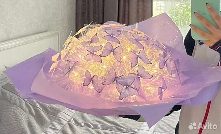 Букеты из бабочек