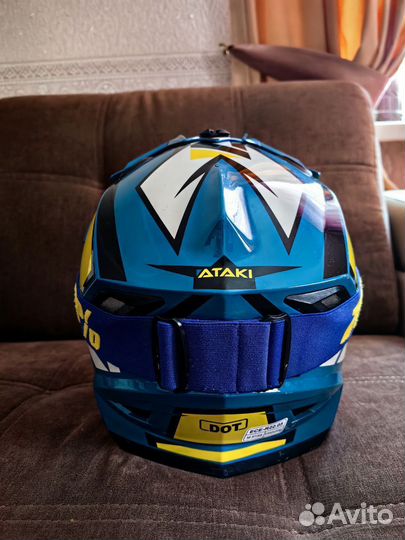 Шлем ataki jk801 rampage