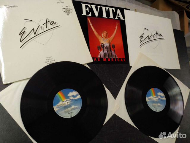 Andrew Lloyd Webber Evita винил 1984
