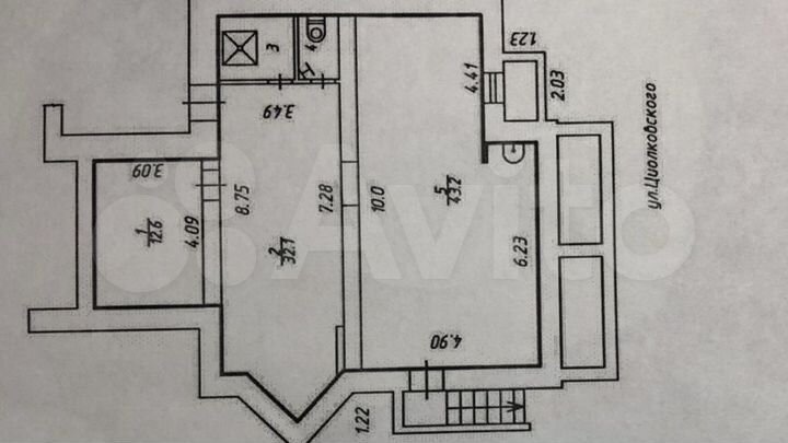 Свободного назначения, 91 м²