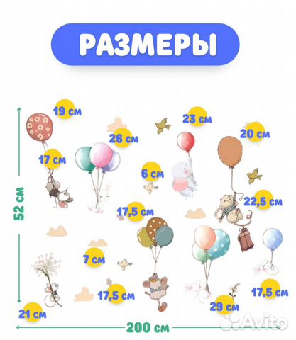 Наклейки на стену