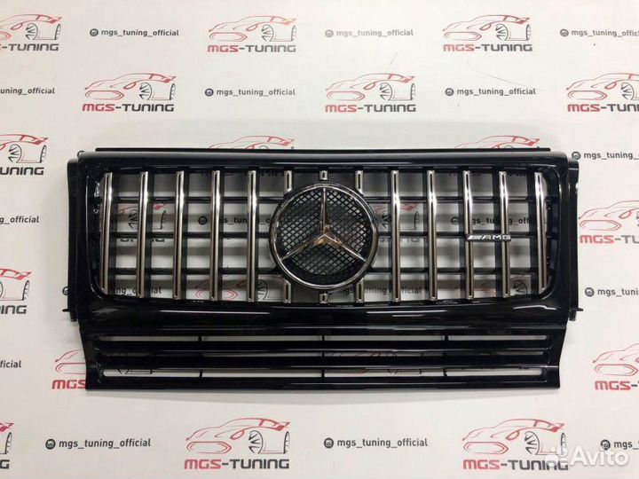 Решетка радиатора Mercedes G-class w463 GT Chrome