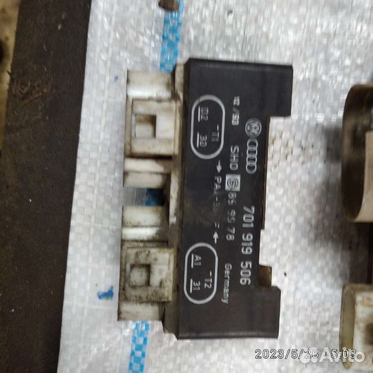 Блок управления вентиляторами Vw гольф 4