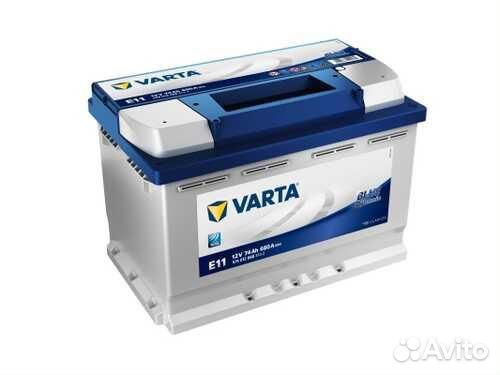 Varta 574012068 Аккумуляторная батарея 74Аh 680А 70.77Аh 680.780A (+) справа, размеры (278х175х190)