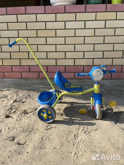 Велосипед детский трехколесный